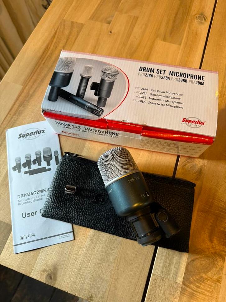 Superlux Pro 218A, Muziek en Instrumenten, Microfoons, Gebruikt, Overige typen, Ophalen