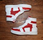 NIKKIE - leren sneaker Livia Salsa rood - maat 36, Overige kleuren, Nieuw, Ophalen of Verzenden, Sneakers of Gympen