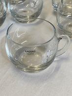 Complete Krosno glazen bowl set met 18 glaasjes, Huis en Inrichting, Keuken | Servies, Ophalen, Glas of Glazen, Effen, Glas