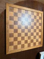 Vintage Houten Schaakbord - Homas Spelen, Een of twee spelers, Ophalen of Verzenden, Gebruikt