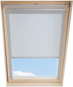 3 stuks rolgordijn Velux, Ophalen, 50 tot 100 cm, Zo goed als nieuw, Wit