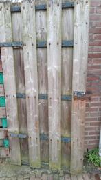 Schutting, schuttingpalen, poort en tuindeur, Tuin en Terras, Hout, Ophalen