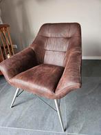 Fauteuil oftewel mooie luie stoel, 75 tot 100 cm, Ophalen of Verzenden, Zo goed als nieuw, Metaal
