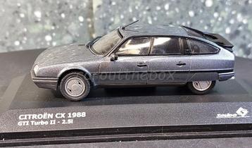 Citroen CX GTI Turbo II 1988 grijs 1/43 Solido Sol090 beschikbaar voor biedingen