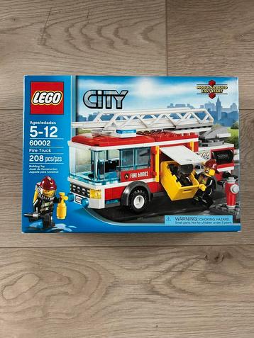 Lego 60002 - Lego City Brandweerwagen - *NIEUW* beschikbaar voor biedingen