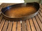 Antiek gekuipt houten dienblad., Antiek en Kunst, Antiek | Woonaccessoires, Ophalen of Verzenden