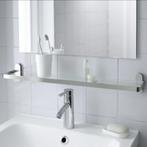 2 glazen planchetjes Ikea Brogrund 67x11 cm, Huis en Inrichting, Badkamer | Badtextiel en Accessoires, Ophalen, Zo goed als nieuw