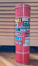 Zeldzamere nette rood Campari blik Bruno Munari 1965, Ophalen, Gebruikt, Overige, Overige merken