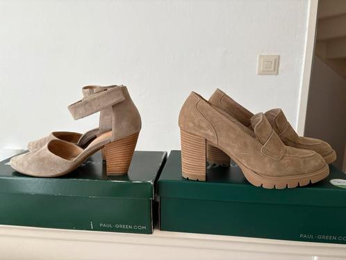 Paul Green schoenen beige 2 paar samen voor € 74,50, Kleding | Dames, Schoenen, Zo goed als nieuw, Beige, Ophalen of Verzenden