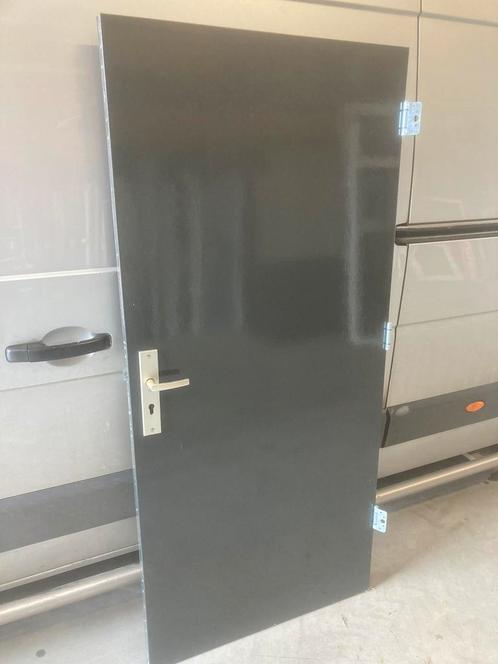 Nieuwe Hardhouten buitendeur 825*2005, Tuin en Terras, Schuttingen, Nieuw, Minder dan 3 meter, Ophalen