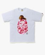 Wit Bape T-shirt - Maat M, Ophalen of Verzenden, Maat 48/50 (M), Wit