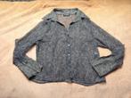 Mooie blouse jean paul van maat 38, Maat 38/40 (M), Jean paul, Verzenden, Zwart