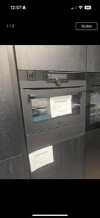 Showmodel AEG mat zwart combimagnetron, Ophalen, Zo goed als nieuw, 45 tot 60 cm, Oven
