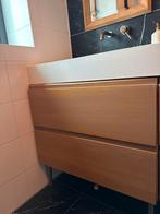 IKEA Godmorgon 80cm Eiken Badkamermeubel, Ophalen, Gebruikt, 50 tot 100 cm, Minder dan 100 cm