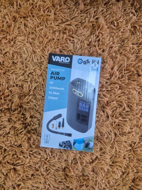 VARO Powertools Luchtpomp VAR10077/25 - Nieuw, Auto diversen, Autogereedschap, Nieuw, Ophalen of Verzenden