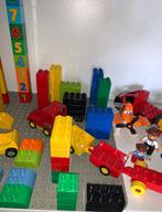 Duplo blokken, motor ,auto poppetjes letters plus grondplaat, Ophalen of Verzenden, Zo goed als nieuw, Losse stenen, Duplo