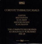 Cortot/Thibaud/Casals The Complete Recordings 2LP, Cd's en Dvd's, Vinyl | Klassiek, Kamermuziek, Zo goed als nieuw, Romantiek