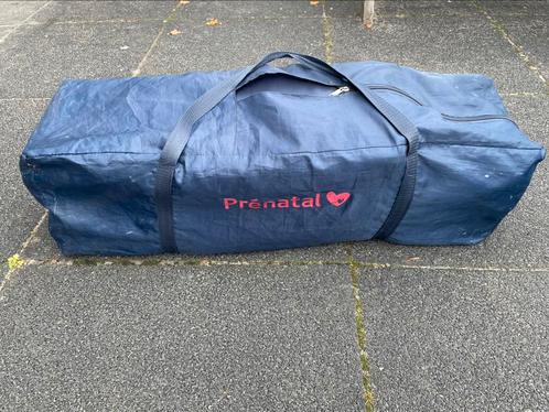 Campingbedje inklapbaar reisbedje met wielen opberghoes, Kinderen en Baby's, Babywiegjes en Ledikanten, Zo goed als nieuw, Reisbedje