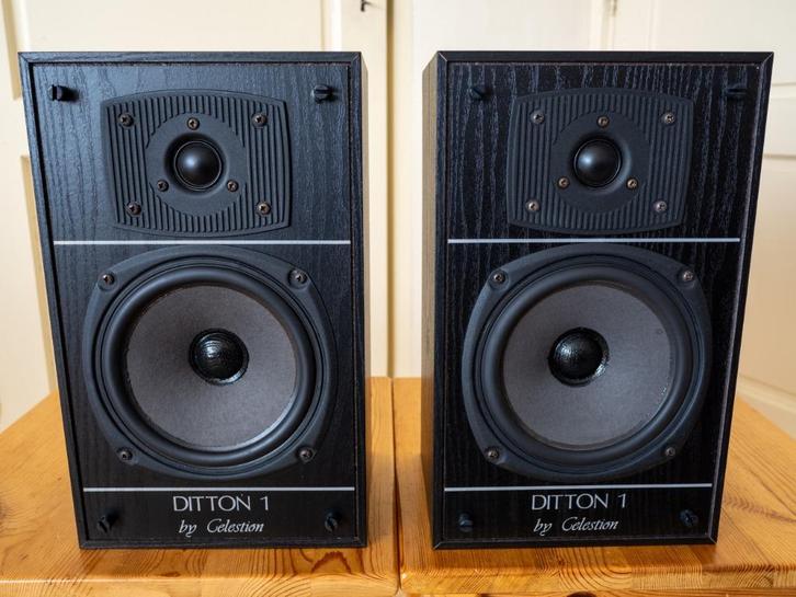 Celestion Ditton 1 speakers, Audio, Tv en Foto, Luidsprekers, Gebruikt, Front, Rear of Stereo speakers, Minder dan 60 watt, Overige merken