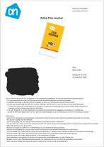 Pathè vouchers €9,00 per stuk, Vrijkaartje alle films