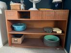 Vintage houten kast met lades, Antiek en Kunst, Ophalen