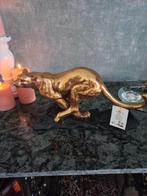 Nieuw: Beeld gouden luipaard panter jaguar tijger, Antiek en Kunst, Kunst | Beelden en Houtsnijwerken, Ophalen of Verzenden
