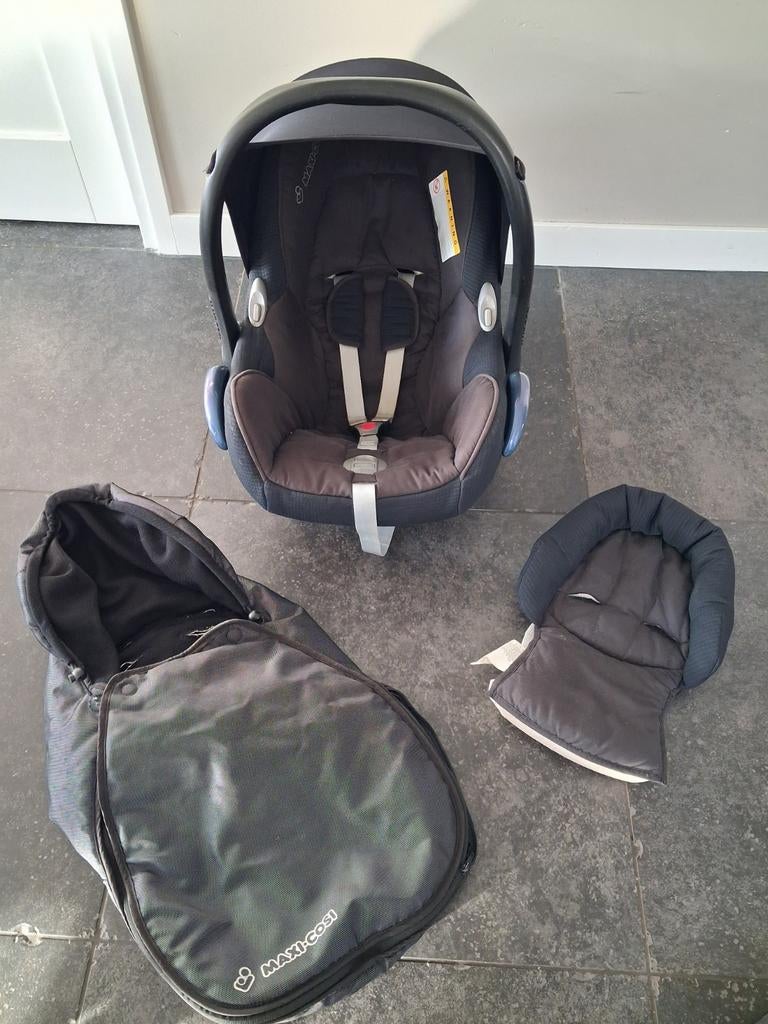 Maxi cosi met fijne voetenzak, Ophalen of Verzenden, Gebruikt, Maxi-Cosi