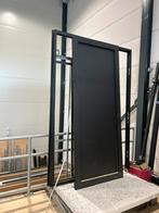 Aluminium buitendeur met zijlicht, Doe-het-zelf en Verbouw, Kozijnen en Schuifpuien, Deurkozijn, Aluminium, Zo goed als nieuw