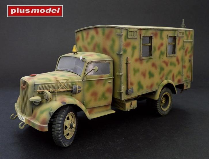 Plus Model 1:35 radio car conversie voor Opel Blitz (resin,, Hobby en Vrije tijd, Modelbouw | Auto's en Voertuigen, Zo goed als nieuw