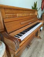 Massief eiken piano Rippen Largo, Muziek en Instrumenten, Ophalen, Zo goed als nieuw, Bruin, Piano