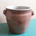 Franse oude brocante grespot met oren -  19 cm hoog - nr. 4, Ophalen of Verzenden
