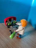 Playmobile 5573 tweeling kinderwagen, Ophalen of Verzenden, Zo goed als nieuw, Complete set