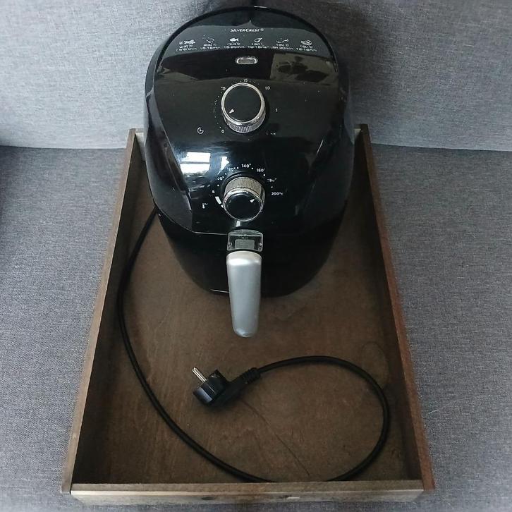 Silvercrest Heteluchtfriteuse 1,5L, Witgoed en Apparatuur, Airfryers, Gebruikt, Airfryer, 1000 t/m 1499 gram, Ophalen of Verzenden