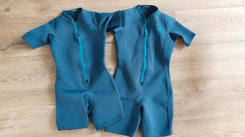 Wetsuit shorty (of surfpak) +/- maat 110 t/m 128 beschikbaar voor biedingen
