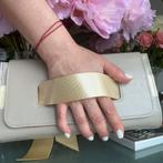 Clutch beige color, Ophalen of Verzenden, Nieuw, Beige, Avondtasje