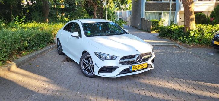 Mercedes-Benz CLA 180 , 2020, Wit, dealer onderhouden, Auto's, Mercedes-Benz, Particulier, CLA, 360° camera, ABS, Achteruitrijcamera
