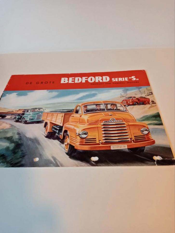 Bedford Serie "S" Brochure - Oldtimer Vrachtwagen, Boeken, Auto's | Boeken, Gelezen, Overige merken, Ophalen of Verzenden