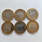 Finland set 6 verschillende 5 euro munten 2010-2013 UNC, 2 euro, Ophalen of Verzenden, Finland