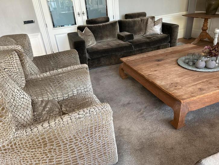 Keizer& Co Complete Taupe/Grijs/Beige Woonkamer Inrichting, Huis en Inrichting, Complete inboedels, Ophalen