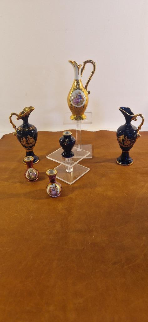 Limoges sierporselein, Verzamelen, Porselein, Kristal en Bestek, Zo goed als nieuw, Overige typen, Porselein, Ophalen of Verzenden