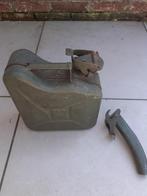 Metalen ( leger ) groene Jerrycan 5 ltr., Auto-onderdelen, Ophalen of Verzenden, Gebruikt