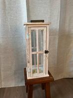 Mooie offwhite lantaarn, Huis en Inrichting, Ophalen, Gebruikt, 50 tot 75 cm, Wit