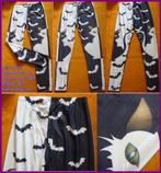 GOTHIC legging met yin & yang en katten maat L/XL nieuw, Legging, Overige kleuren, Nieuw, Ophalen of Verzenden