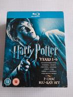 Harry Potter years 1-6 7disc Blu-ray set, Ophalen of Verzenden, Zo goed als nieuw, Info@spijk-records.com, Spijk-records