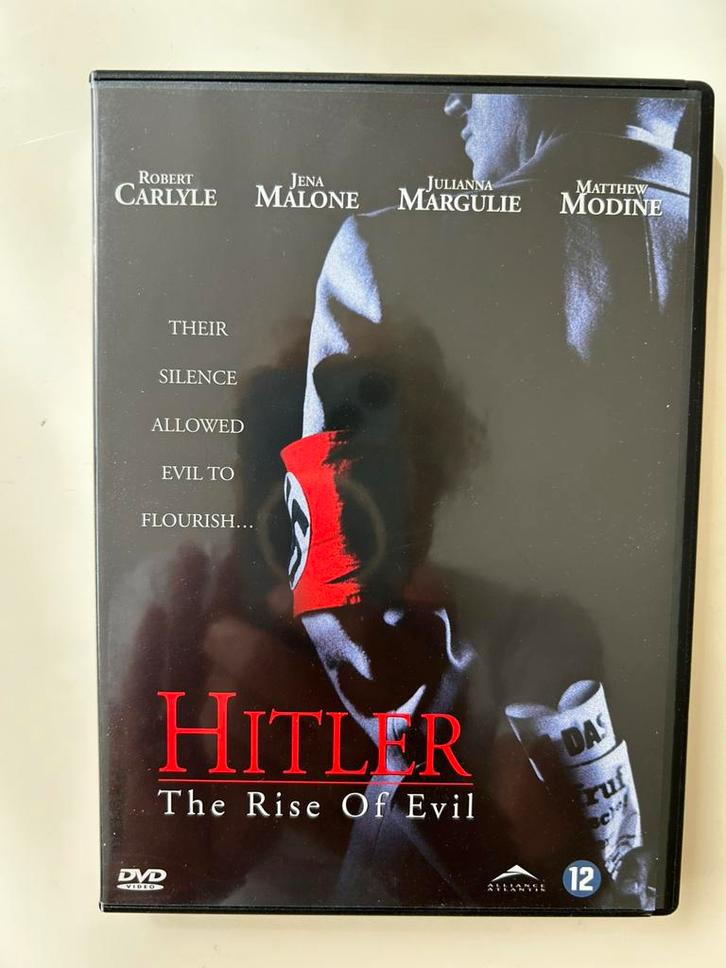 —Hitler: The Rise of Evil—v. Christian Duguay, Cd's en Dvd's, Dvd's | Drama, Zo goed als nieuw, Historisch of Kostuumdrama, Vanaf 12 jaar