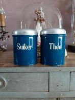 2   EMAIILLE BLAUWE   ...  THEE SUIKER  ...  BUSSEN, Ophalen of Verzenden