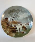 Wandbord sierbord Royal Schwabap winterlandschap, Antiek en Kunst, Ophalen of Verzenden