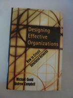 Goold & Campbell - Designing effective organizations, Ophalen of Verzenden, Zo goed als nieuw