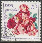 DDR 1972 1764 Roos 10p, Gest, Ophalen of Verzenden, DDR, Gestempeld