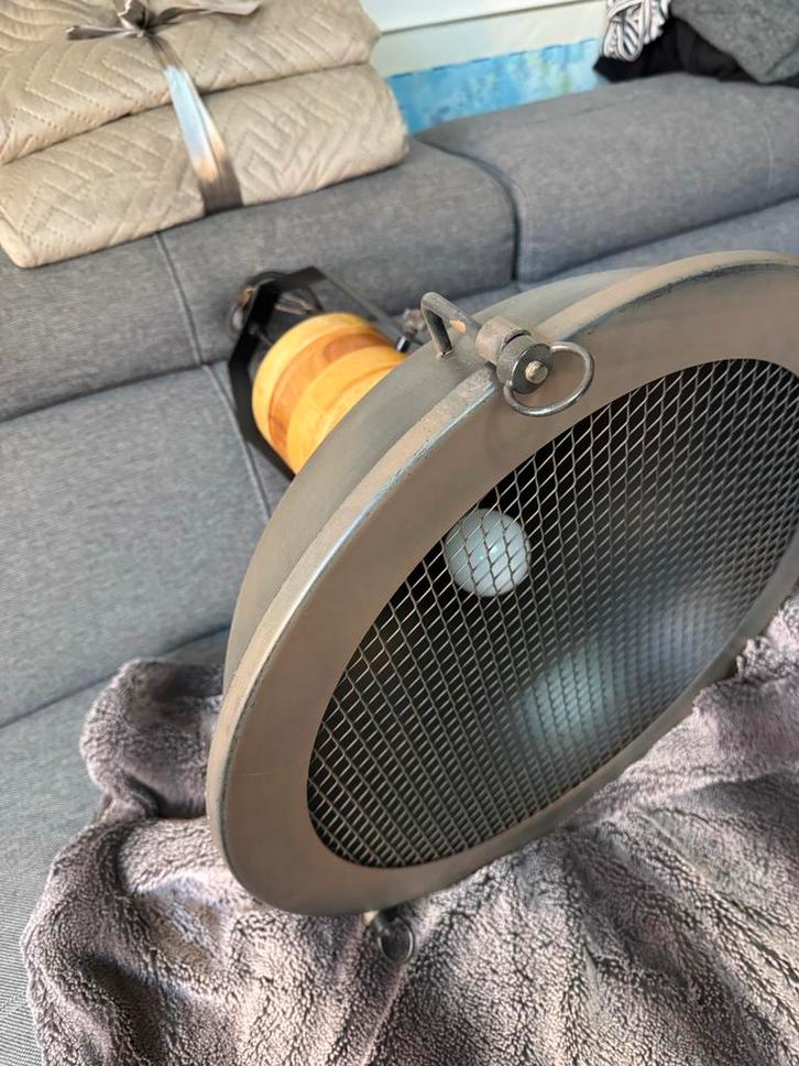 Stoere Dutchbone Raw Hanglamp, Huis en Inrichting, Lampen | Hanglampen, Gebruikt, Minder dan 50 cm, Metaal, Ophalen of Verzenden